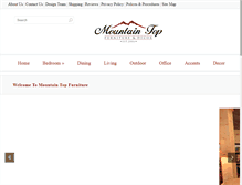 Tablet Screenshot of mtntopfurniture.com